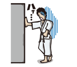 Kyokushin Karate -White- sticker #224335
