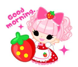 Strawberry&Rabbit sticker #224497