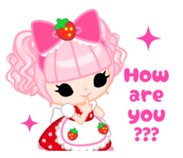 Strawberry&Rabbit sticker #224501