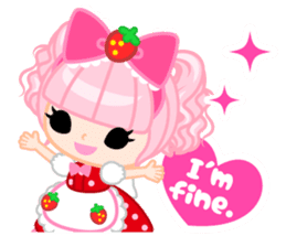 Strawberry&Rabbit sticker #224502