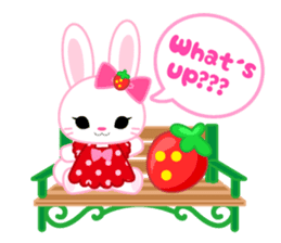 Strawberry&Rabbit sticker #224508