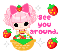 Strawberry&Rabbit sticker #224513