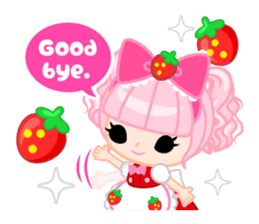 Strawberry&Rabbit sticker #224514