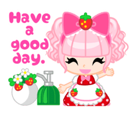 Strawberry&Rabbit sticker #224516