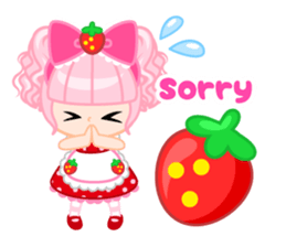 Strawberry&Rabbit sticker #224518