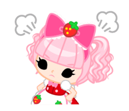 Strawberry&Rabbit sticker #224522
