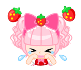 Strawberry&Rabbit sticker #224523