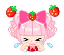 Strawberry&Rabbit sticker #224523