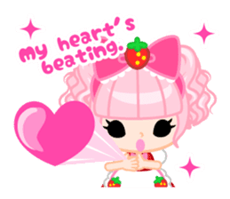 Strawberry&Rabbit sticker #224524