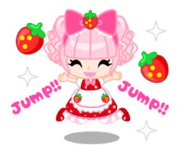 Strawberry&Rabbit sticker #224526