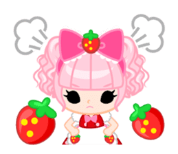 Strawberry&Rabbit sticker #224527