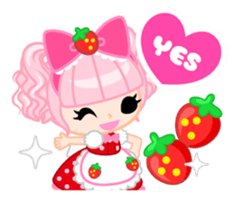 Strawberry&Rabbit sticker #224528