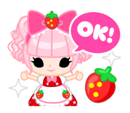 Strawberry&Rabbit sticker #224530