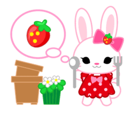 Strawberry&Rabbit sticker #224531