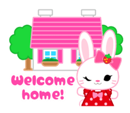 Strawberry&Rabbit sticker #224532