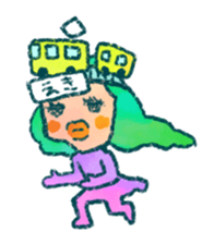 Graffiti girls sticker #224701