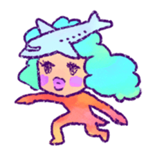 Graffiti girls sticker #224702