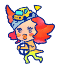 Graffiti girls sticker #224703