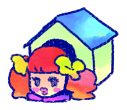 Graffiti girls sticker #224709