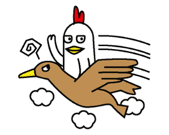 Chicken JIRO sticker #224943