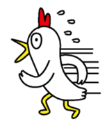 Chicken JIRO sticker #224948