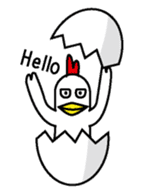 Chicken JIRO sticker #224957