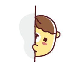 Mr. bear custard pudding sticker #225415