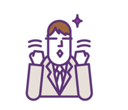 BUSINESS MAN : sen-moku sticker #225443