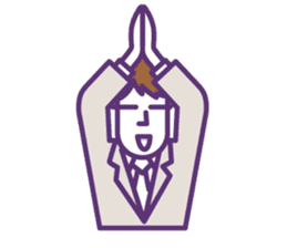 BUSINESS MAN : sen-moku sticker #225447