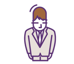 BUSINESS MAN : sen-moku sticker #225448