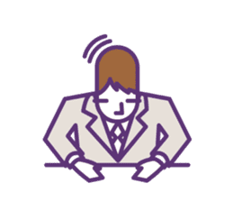 BUSINESS MAN : sen-moku sticker #225449