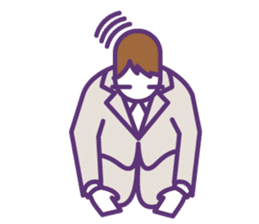 BUSINESS MAN : sen-moku sticker #225450