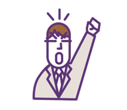 BUSINESS MAN : sen-moku sticker #225452