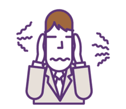 BUSINESS MAN : sen-moku sticker #225455