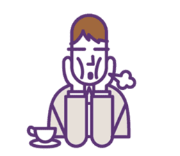 BUSINESS MAN : sen-moku sticker #225457