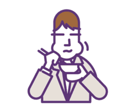 BUSINESS MAN : sen-moku sticker #225458