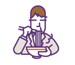 BUSINESS MAN : sen-moku sticker #225459