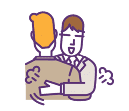 BUSINESS MAN : sen-moku sticker #225461