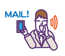 BUSINESS MAN : sen-moku sticker #225468