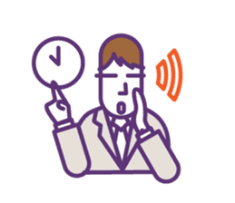 BUSINESS MAN : sen-moku sticker #225470