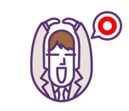 BUSINESS MAN : sen-moku sticker #225471