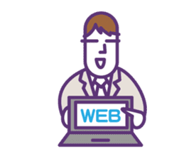 BUSINESS MAN : sen-moku sticker #225480