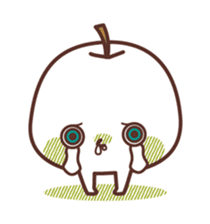 apple cheeks sticker #225618