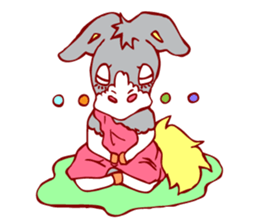 Lovely donkey sticker #225842