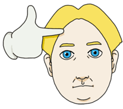 The Gesture sticker #226000