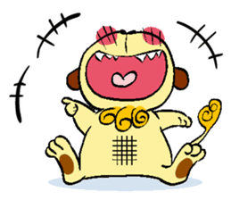 KANAYUI "Komainu" Doman & Seman sticker #226003