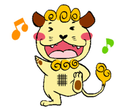 KANAYUI "Komainu" Doman & Seman sticker #226011