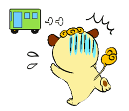 KANAYUI "Komainu" Doman & Seman sticker #226015