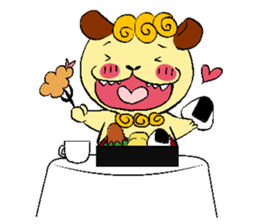 KANAYUI "Komainu" Doman & Seman sticker #226025