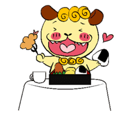 KANAYUI "Komainu" Doman & Seman sticker #226025